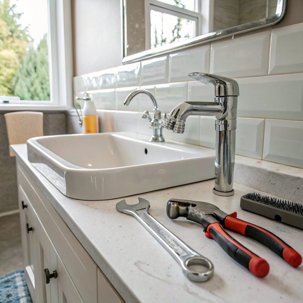 Complete bathroom plumbing services